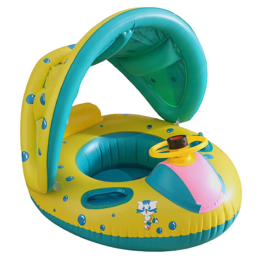 Rooxin Pool Float Aufblasbares Schwimmschlauch Schwimmzubehör Schwimmring für Sommer Wassersport Schwimmkreis Schwimmschwimmer ﻿ ﻿ Image