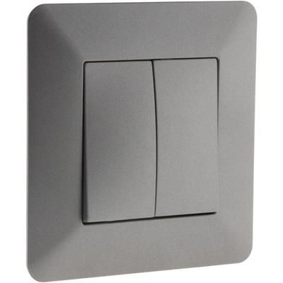 Zenitech - Wechselschalter Titanium - Doppelt - Artezo Image
