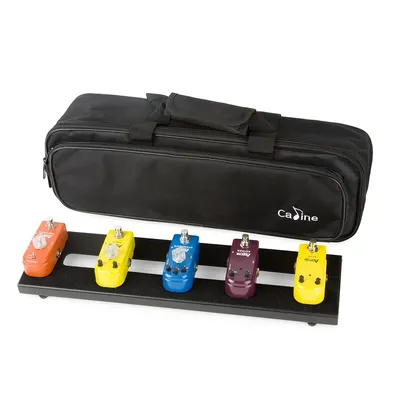 Caline CB-107 Mini Pedal Board Guitar Pedalboard for Electric Guitar Parts Bag Combo Electric