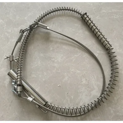 1PC Double Stronger Spring For the Wild Boar Trap Fox Mouse Trap Replacement With Nuts Dia 4MM
