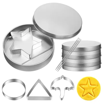 Sugar Cookie Mold Candy Maker Biscuit Korean Honeycomb Cookies Stainless Steel Game Kit For Squid TV