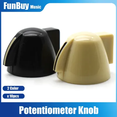 10pcs Plastic Chicken Head Guitar Effect Pedal Knobs Guitar AMP Control Knobs Guitarra Potentiometer