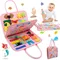 Toddler Busy Board Montessori Toy Preschool Learning Activities Sensory Toy Life Skill Learning Toy