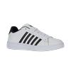 Sneaker K-SWISS "COURT TIEBREAK II", Gr. 37, schwarz-weiß (weiß, schwarz, weiß), Leder, sportlich, Schuhe