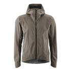 Fahrradjacke GONSO "Save Jacket Trail M", Herren, Gr. S, grau (terragrau), 100% Polyester, Jacken, Herren Regenjacke wind- und wasserdicht, Radjacke mit Kapuze