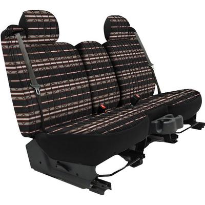 Seat Designs Cover Made of Tweed Black Southwest Sierra Series, Second Row, 1-year limited warranty K321-18-1SBK