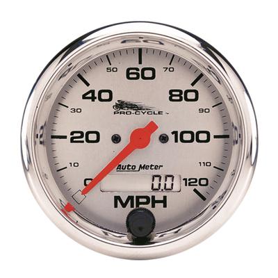 Autometer Speedometer Pro-Cycle Series, nan, 1-year limited warranty 19352