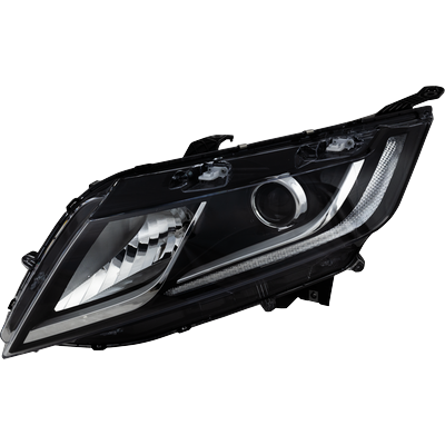 Replacement Headlight OE Replacement, Driver Side, 1-year unlimited-mileage warranty RH10010046Q