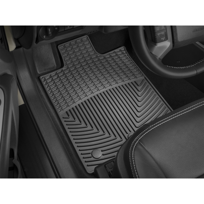 Weathertech Rubber Floor Kit Thermoplastic Black, Front, Rear & Third Row, Lifetime limited warranty WTCB202244245