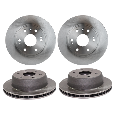 SureStop Brake Disc Pro-Line Series, Front & Rear, 3-year or 36,000-mile limited warranty SET-STPC27110095-4-B