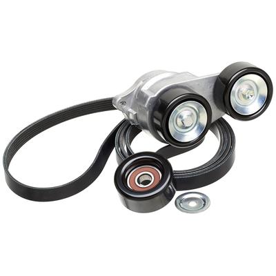Gates Serpentine Belt EPDM Rubber Micro-V Series, Lifetime limited warranty 90K-39142