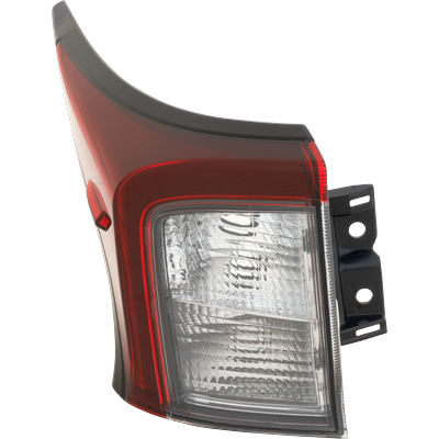 Replacement Tail Light OE Replacement, Driver Side, Outer, 1-year unlimited-mileage warranty RT73010092Q