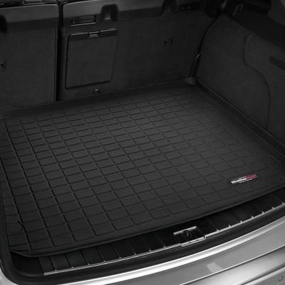 Weathertech Cargo Mat Made of Rubberized/Thermoplastic Black Molded Liner Series, Lifetime limited warranty 401440