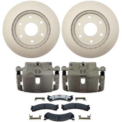 Raybestos Brake Disc & Caliper Kit Natural Loaded (Caliper, Hardware Pads) Element3 Series, Front, KIT-210516-137