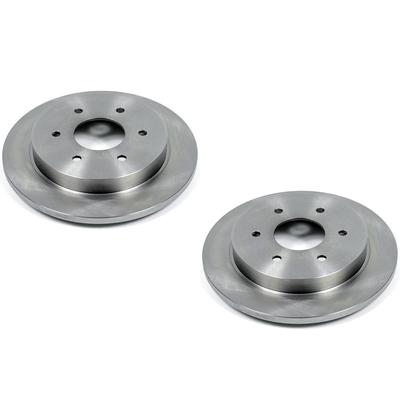Powerstop Brake Disc Autospecialty By Powerstop, Rear, 30-day / 500-mile limited warranty SET-P15JBR994-2