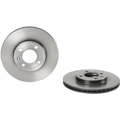 Brembo Brake Disc Premium UV Coated Series, Front, 2-year limited warranty 09.5166.11