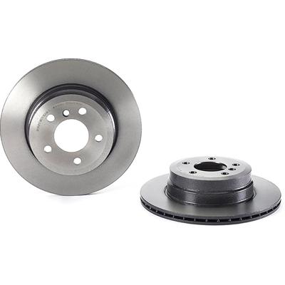 Brembo Brake Disc Premium UV Coated Series, Rear, Driver or Passenger Side, 2-year limited warranty 09.9925.11