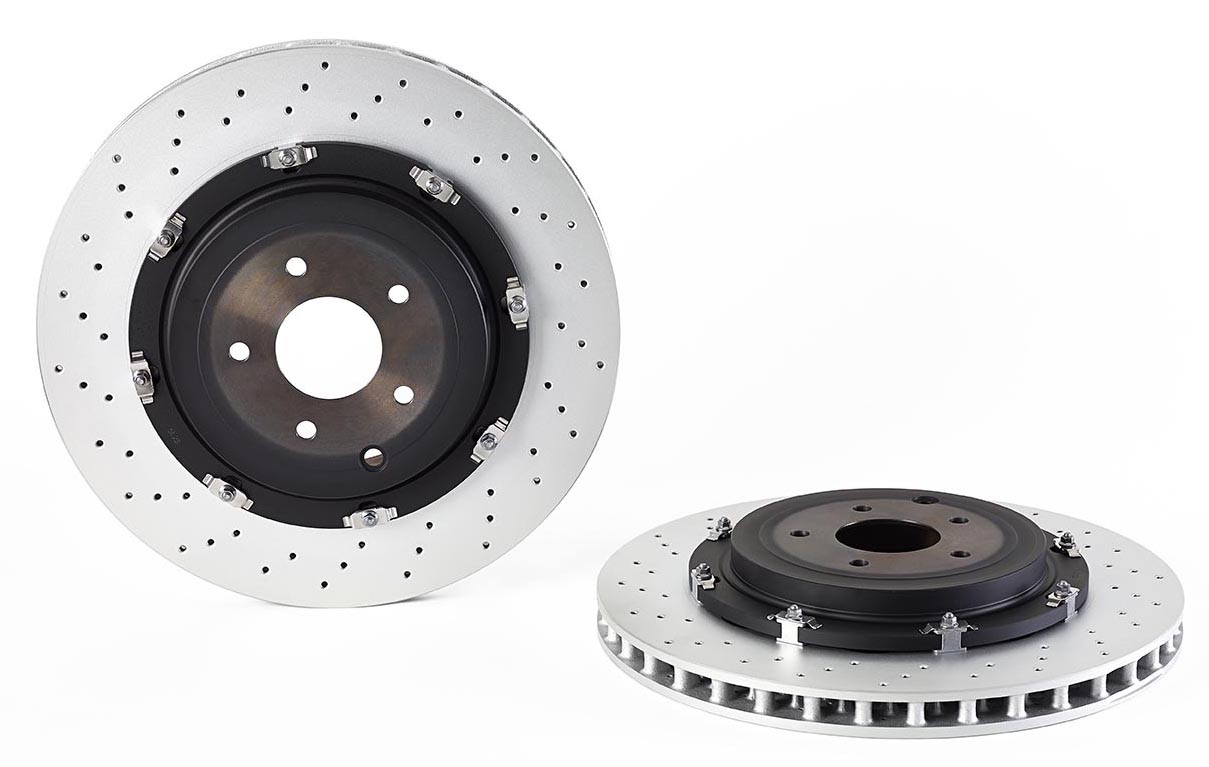 Brembo Brake Disc PRIME UV Coated Series, Rear, Driver or Passenger Side, 2-year limited warranty 09. A190.13