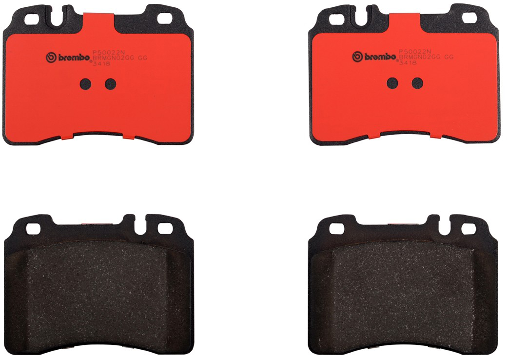 Brembo Brake Pad Set PRIME Series, Front, 2-year limited warranty P50022N