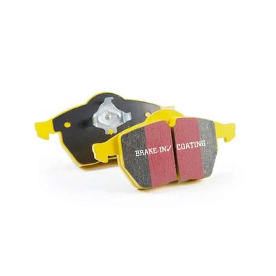 EBC Brake Pad Set Yellowstuff Street & Track, Rear, 12-month or 10,000-mile limited warranty excluding wear tear race use DP42438R