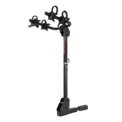 Curt Bike Rack Carbon Steel Powdercoated Textured Black Hitch mount, nan, Lifetime limited warranty 18021