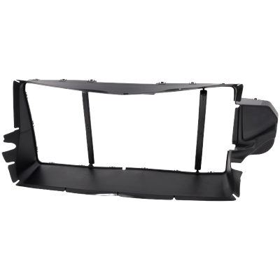 Replacement Valance Plastic Textured, Front, Upper, 1-year unlimited-mileage warranty RC01760001