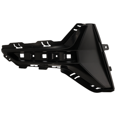Replacement Bumper Trim, Rear, Passenger Side, 1-year unlimited-mileage warranty RB76350041