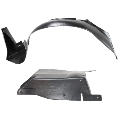 Replacement Fender Liner, Driver & Passenger Side, 1-year unlimited-mileage warranty KIT-050624-02
