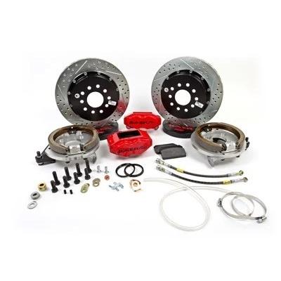 Baer Brakes Big Brake Kit Black Powdercoat Caliper SS4 Series, Rear, 1 Year Limited Warranty 4262273B