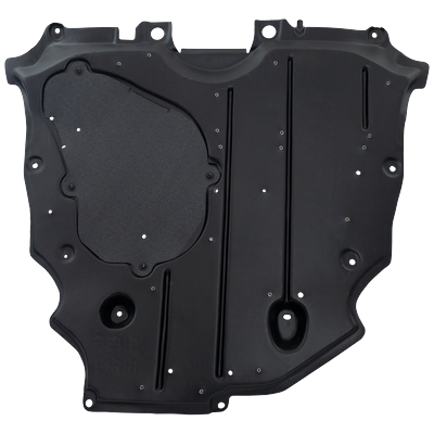 Replacement Engine Splash Shield, Center, 1-year unlimited-mileage warranty RL31010039