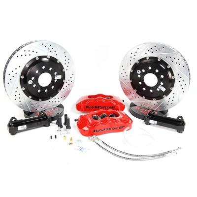 Baer Brakes Big Brake Kit Gloss Silver High Temperature Painted Caliper Pro Plus Series, Rear, 1 Year Limited Warranty 4402006S