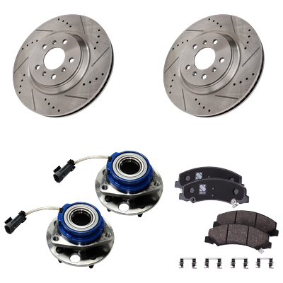 SureStop Wheel Hub, Front, 3-year or 36,000-mile limited warranty KIT-060824-15