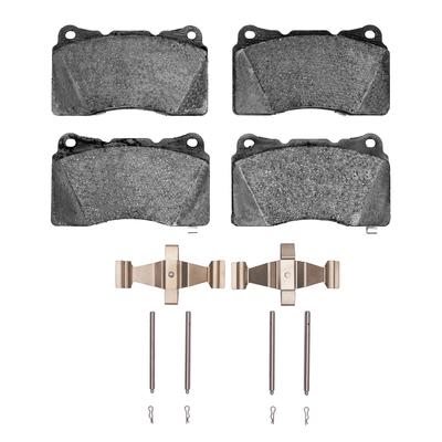 R1 Concepts Brake Pad Set, Front, 1 Year Limited Warranty 2600-1001-01
