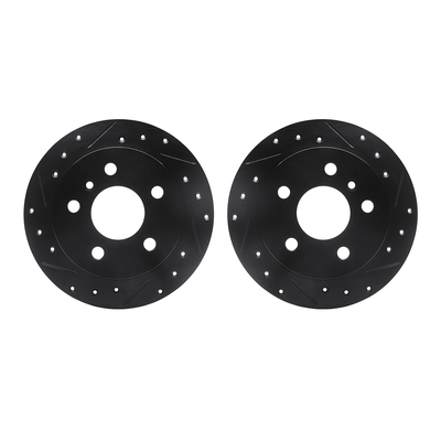 R1 Concepts Brake Disc eLINE Black Series, Rear, 1 Year Limited Warranty WHPN1-63096