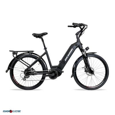Demon Electric Bike Matte Black TRONIO(Mechanical Brake) Series, Limited Warranty PEB-10-03-M