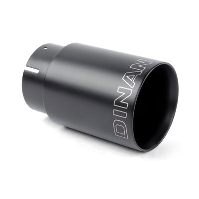 Dinan Exhaust Tip Stainless Steel Black Ceramic, nan, 2-year limited warranty D663-0574-BOX