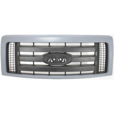 Replacement Grille Assembly Plastic Gray Shell with Textured Black Insert Grille, 1-year unlimited-mileage warranty REPF070105