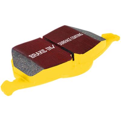 EBC Brake Pad Set Yellowstuff Street & Track, Front, 12-month or 10,000-mile limited warranty excluding wear tear race use DP41095R