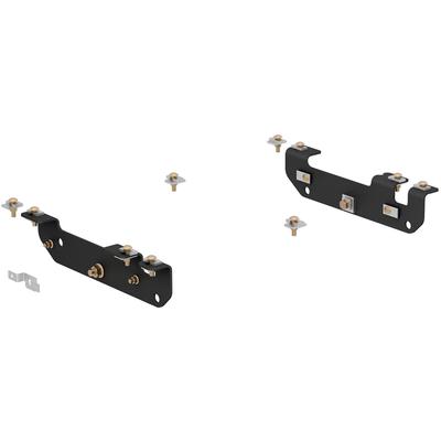 Curt Hitch Mount Kit Powdercoated Gloss Black, 1-year limited warranty 16424