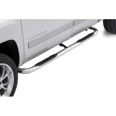 Lund Nerf Bars Stainless Steel Polished 3 in. Round Bent Series, Lifetime limited warranty 22653782