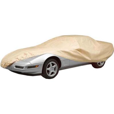 Covercraft Car Cover Polycotton Blend Tan Indoor Flannel Series, 90-day limited warranty C10656TF