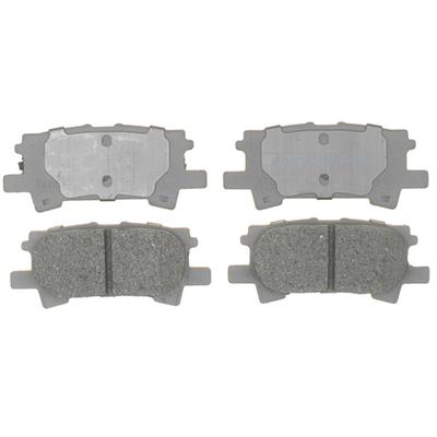 AC Delco Brake Pad Set Advantage Series, Rear, 1 year, unlimited-mileage warranty 14D996M
