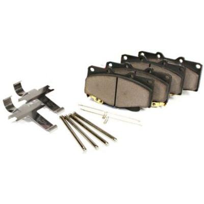 Centric Brake Pad Set Posi-Quiet Series, Front or Rear, 90-day 3,000-mile limited warranty 104.105