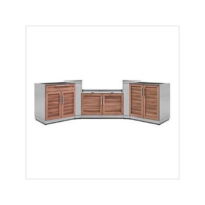NewAge Outdoor Kitchens Grove 5-Piece Outdoor Kitchen Set (No Countertop)