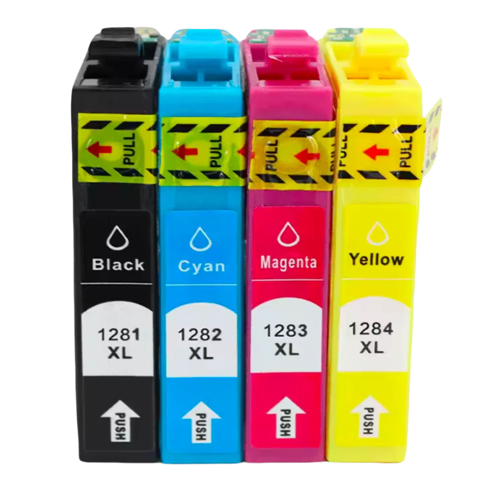 Für Epson T1281 T1282 T1283 1284 Tinte Patrone Für Epson Stylus S22 SX125 SX130 SX230 SX235W SX420W SX425W SX430W SX435W Drucker Image