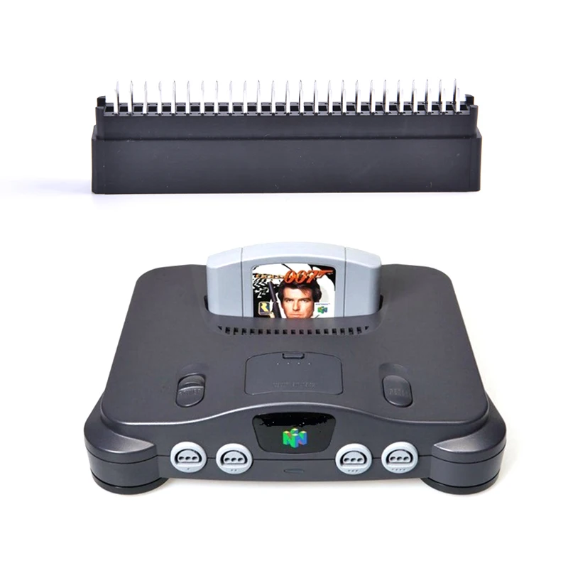 1 stücke 50-poliger Anschluss Spiel kassetten schlitz 2,5mm Intervall für n64-Konsole Image