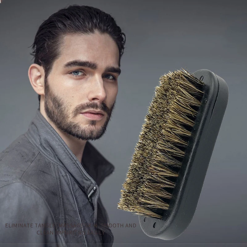 Mähne kleine Brettbürste, verwendet für Tiefenreinigungs- und Formwerkzeuge für dicke/sparische Bereiche, speziell für Echthaarperücken Image