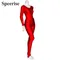 Speerise Quick Dry Ballet Unitard per le donne tute da ginnastica Body completo Yoga staffa tuta