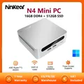 Ninkear N4 Mini PC AMD Ryzen 5 4600H fino a 4.2 GHz 16GB DDR4 512GB SSD WiFi 6 BT 5.2 8K 3 schermo Windows 11 pronto Barebone Com