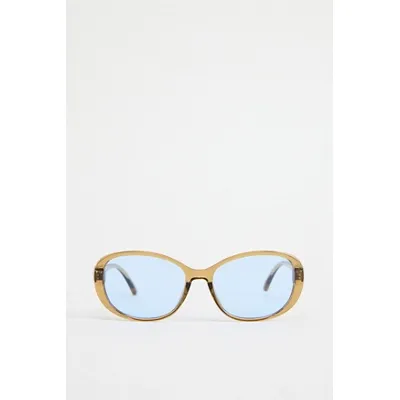 UO Blue Terrance Sunglasses - Blue at Urban Outfitters